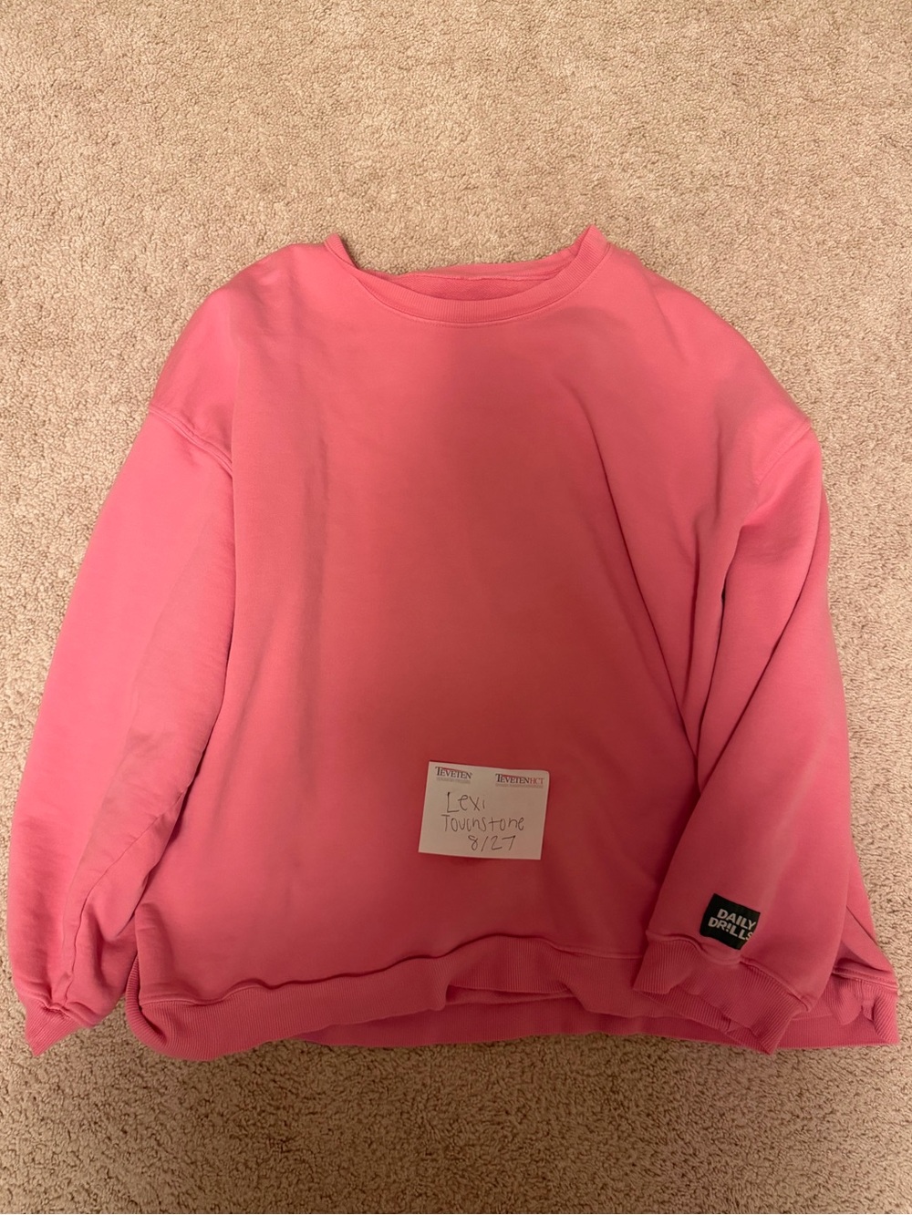 daily drills CHEEKS crewneck